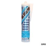 Mastic colle hybride universel gris c/12 Axon MS3000GRIS Gris