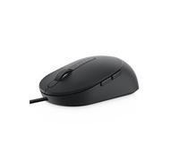 MS3220 - Souris - laser - 5 boutons - filaire - USB 2.0 - noir - avec 3 years NBD Advance Exchange