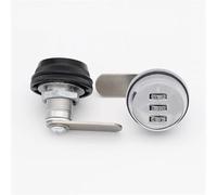 MS6018 serrure à mot de passe circulaire MS6018 tiroir clé meubles armoire industrielle porte commutateur rotatif contrôle boîte de Distribution 1 pièces(20mm Bright Chrome)