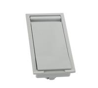 MS887 Coffret de verrouillage de porte de placard, boîte extérieure, tension, panneau de verrouillage de porte d'armoire, boîte carrée électrique, 1 pièce