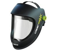 MSA Optrel 10246308 Clearmaxx PAPR - Casque de sécurité de rechange pour hotte respiratoire purificatrice d'air Clearmaxx, vue claire, approuvé par NIOSH