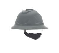 MSA V-Gard 10215845 V-Gard C1 - Bord complet gris non ventilé avec barrière thermique de refroidissement ReflectIR et suspension Fas-Trac III - Utilise des caractéristiques de refroidissement