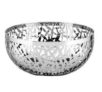 Alessi | Cactus! MSA04/21 - Porte-fruits Ajouré en Acier Inox 18/10, Poli Miroir, Argenté
