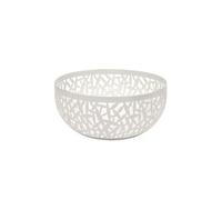 Alessi | Cactus! MSA04/21 W - Porte-fruits Ajouré en Acier 18/10 et Résine Époxy, Blanc
