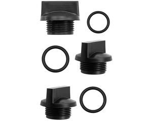 MSAOWUED Bouchon de pompe à filetage et joint torique pour Harbor Freight Predator 5,1 cm 7,6 cm, convient pour pompe Honda 5,1 cm 7,6 cm 10,2 cm, convient pour pompe Pacific HydroStar 63405 61986