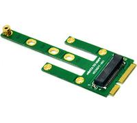 MSATA à M2 NGFF carte de conversion adaptateur 6.0 Gb / s SATA bus SSD B clé pour mSATA Homme ascenseur 2230-2280 vert