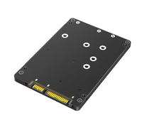 Msata Disque SSD vers SATA3.0 2,5" Boîtier de disque dur pour carte d'extension de bureau 2230 2242 2260 2280