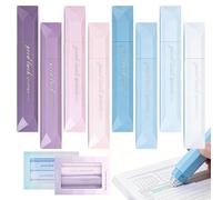 Msauifncp Jeu de 8 Colle Roller Double Face Forme Stylo Colle Scrapbooking