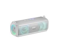 MSB-XT Enceinte Portable + Soundbar 2en1 RGB, 4 Haut-parleurs 20W, Bluetooth 5.3, Blanc