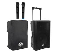 MSC DISTRIBUTION Enceinte portative autonome Mac Mah Mobile Pro 12 avec 2 micros et housse