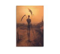 MSCFHU Poster décoratif sur toile représentant un envoyé céleste - Impression d'art moderne pour chambre à coucher - 30 x 45 cm