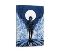 MSCFHU Poster pour le film Edward Scissorhands - Impression sur toile - Décoration murale moderne pour chambre à coucher - 40 x 60 cm