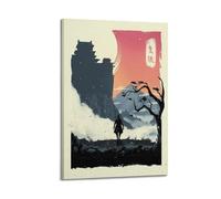 MSCFHU Sekiro Shadows Die Twice Game Poster décoratif sur toile pour chambre à coucher 50 x 75 cm
