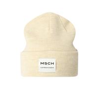 MSCH COPENHAGEN Bonnet 'Mojo' crème / noir / blanc, Taille 55-60
