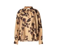 MSCH COPENHAGEN Chemisier 'Nilla Romina' marron / cappuccino / brun foncé, Taille S