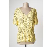 msch copenhagen chemisiers et blouses femme de couleur jaune 38