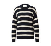 MSCH COPENHAGEN Pull-over 'Festina' beige clair / marine, Taille M-L