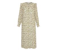 MSCH COPENHAGEN Robe 'Adalia Rikkelie' crème / marron / jaune / noir, Taille 36