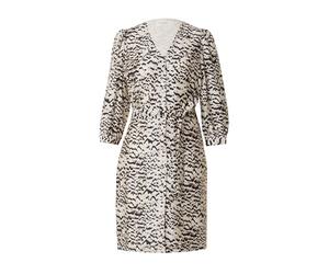 MSCH COPENHAGEN Robe-chemise 'Philida Maire' sable / beige clair / noir, Taille 36