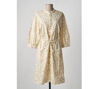msch copenhagen robes femme de couleur beige 36