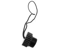 MSCHENZW Bouchon de valve de bouteille de plongée DIN 5/8-14NPS Bouchon anti-poussière Protection du réservoir Noir