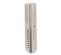 MSCHENZW Règle multifonction pour tricoter des chaussettes en bois - Jauge d'aiguille à tricoter ovale rectangulaire - Facile à installer et à utiliser