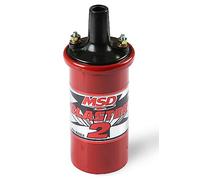 MSD 8203 Blaster 2 Bobine d'allumage avec kit de résistance de Ballast Rouge
