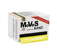 MSD - Bande élastique sans latex ultra-légère - 5,5 m - Rééducation - Couleur : jaune