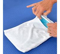 MSD - Housse pour poche de gel froid/chaud, lavable, taille Medium, 20 x 30 cm