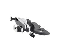 MSDDWL Porte Téléphone Voiture Support Téléphone Portable Voiture avec Fente CD Support Voiture par Gravité Téléphone dans Voiture pour IPhonees Mobile Support Téléphone Portable(Black Silver)