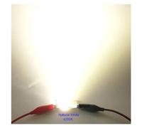 MSEURO 10 pièces ampoule LED ronde puce COB 20mm diamètre 3W 5W 7W Diode électroluminescente LED chaud naturel blanc froid RGB COB Source d'éclairage Lucky (Color : Nature White 4000K, Size : 10pcs