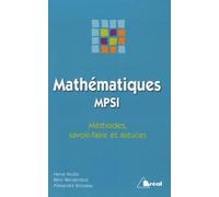 MSFA Mathématiques MPSI