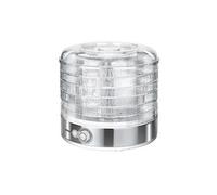MPM Déshydrateur d'aliments professionnel MSG-11 – 5 plateaux 31 cm, 500 W, blanc/gris