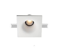 MSGIRVLZL 5,11 Pouces Led Éclairage Encastré À Carré Haute Luminosité Led Plafonnier, Cri 93+ 5W-12W Angle de Faisceau Spot-Lumière de 24 °, Balcon de Lampes À Plaquette Intérieure Salon de La Lumière