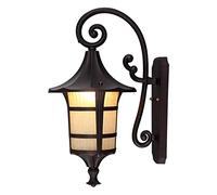 MSGIRVLZL Feuille Murale Traditionnel Everin Wall Sconce Modern Europétine Rustic Wall Lampe En Alumibalcon D'Alumiaisle Couloir Patio Éclairage Fixation Spot de Projecteur E27 Edison Luminaires