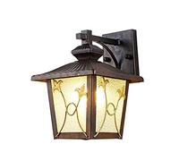 MSGIRVLZL Lumière Murale Applique Europe Et États-Unis Réseau Rouge Américain Cour Applique Grenier Rétro Industriel Vent Jardin Balcon Allée Escalier Applique Européenne En Fer Forgé Ip65 Escalier