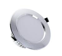 MSGIRVLZL Panneau En Alumilumièreglare Led Spotlight Downlight Downlight 4 Pouces Round Living Room Lounge Commercial Grille Integrated Embedded Spot Lampe Haute Luminosité (Color : White Ligh/White L