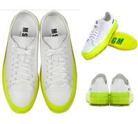 MSGM RBRSL Édition Rubber Soul Fluo Sneakers Chaussures 41