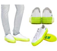 MSGM RBRSL Édition Rubber Soul Fluo Sneakers Chaussures 42