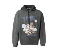 Msgm - SweaT-shirt à capuche Family Business - Homme - Sweatshirts et sweats à capuche - Gris - Taille: L