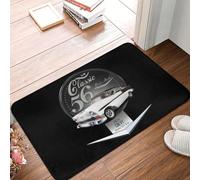 MSHEEFG 1956 Chevy-bel Air Car Street Hot Rod Antique - Route 66 Paillasson Antidérapant Tapis De Sol De Salle De Bain Tapis D'entrée De Maison Tapis Tapis De Sol 40 * 60 CM