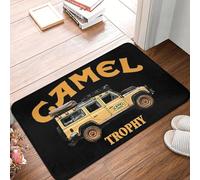MSHEEFG Camel Trophy Paillasson Antidérapant Tapis De Sol Anti-poussière Tapis pour Cuisine Entrée Maison Salle De Bain Salon Tapis De Repose-Pieds 40 * 60 CM