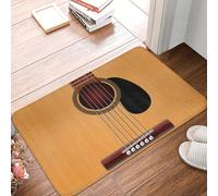 MSHEEFG Son Original Guitare Antidérapant Paillasson Tapis Absorbant De Sol Cuisine Entrée Salle De Bain Tapis De Sol 40 * 60 Cm
