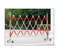 MSHGSKU Barrière métallique Extensible Mobile - Barrière de sécurité rétractable, barrière de Circulation en Acier Inoxydable pour Un Blocage Rapide de la Zone, idéale pour Les écoles, Les