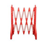 MSHGSKU Barrière Mobile Extensible de 8,2 Pieds de Largeur, barrière de sécurité rétractable Portable remplie d'eau, clôture temporaire en Plastique pour allée, Circulation, école, Terres