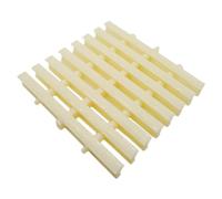 MSHGSKU Grille de Drainage pour Piscine, 8 filtres de gouttière en Plastique ABS pour extérieur/intérieur, 20 x 100 cm, Protection Anti-débordement pour Un Drainage Efficace