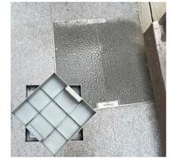 MSHGSKU Plaque d'égout rétractable Invisible et Robuste en Acier Inoxydable avec poignées dissimulées pour Une Utilisation extérieure dans Une Cour, Un Jardin, Une terrasse ou Une Rue - Conception r