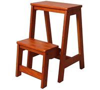 MSHGSKU Tabouret Pliant, Chaise, Tabouret échelle Portable en Bois pour la Cuisine et l'intérieur, Support Multifonctionnel pour Plantes et Banc à Chaussures, Tritthocker pour Un accès fac