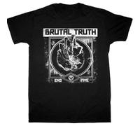 MSHUIIPE Brutal Truth End Time T SHIRTBlackM