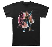 MSHUIIPE Men's Street Fighter Akuma Slim Fit T Shirt Medium Blacks